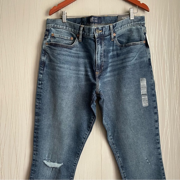 Gap Skinny Jeans Men’s 36 X 34 GapFlex Mid Rise Stretch - Picture 2 of 12